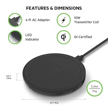 Belkin(ベルキン) BOOST UP Wireless Charging Amazon.com: Belkin Wireless Charger 10W – Boost Up Wireless